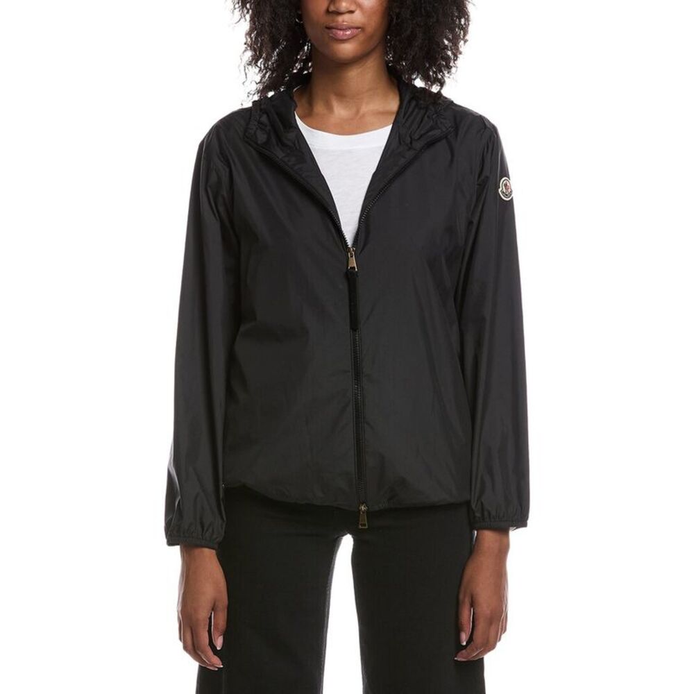 Moncler Womens Fegeos Hooded Jacket, Black